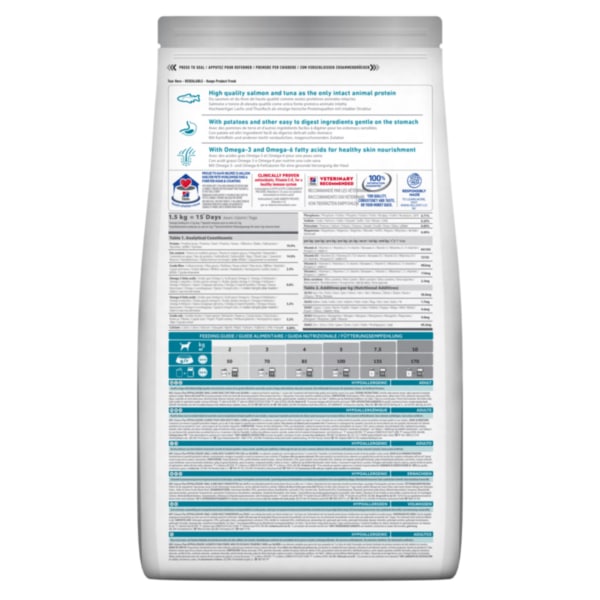 Hill`s (Хилс) Science Plan Dog Grain Free Salmon Hypoallergenic Adult Small & Mini - Сухой беззерновой корм для взрослых собак мелких и миниатюрных пород с чувствительным пищеварением и кожей с мясом лосося 1.5 кг Hill`s (Хилс) Science Plan Dog Grain Free Salmon Hypoallergenic Adult Small & Mini - Сухой беззерновой корм для взрослых собак мелких и миниатюрных пород с чувствительным пищеварением и кожей с мясом лосося 1.5 кг