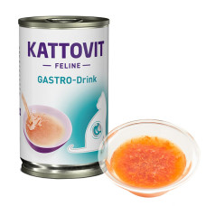 Kattovit (Катовіт) Veterinary Drink Gastro - Лікувальний напій для котів із захворюваннями шлунково-кишкового тракту та підшлункової залози 135 мл