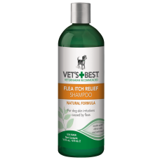Vet's Best (Ветс Бест) Flea Itch Relief Shampoo - Заспокійливий шампунь при укусах бліх 470 мл