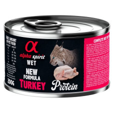 Alpha Spirit (Альфа Спіріт) Turkey Protein - Вологий корм для котів з індичкою 200 г