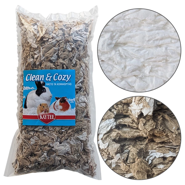 Kaytee (Кайте) Clean & Cozy White - Подстилка для грызунов целлюлозная 0,05 кг