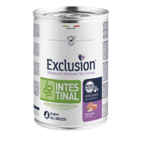 Exclusion (Эксклюжн) Puppy Vet Diet Intestinal Breed - Влажный корм для щенков всех пород с нарушением пищеварения со свининой 400 г