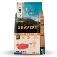 Bravery (Бравері) Dog Adult Mini Iberian Pork Light - Сухий корм для собак дрібних порід беззерновий з іберійською свининою 2 кг