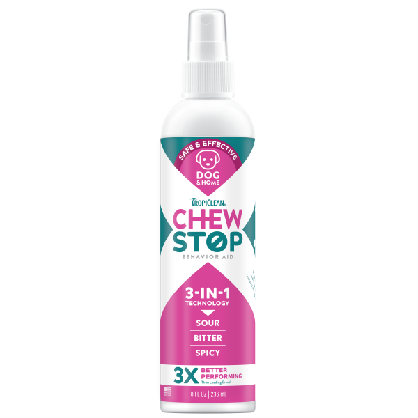Tropical Clean - Спрей от погрызов 3в1 Chew Stop для собак 236 мл