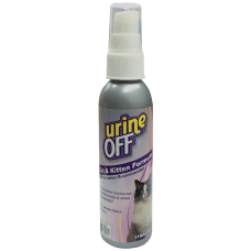 Tropical Clean Urine Off  - Спрей для видалення органічних плям та запахів для кошенят та котів 118 мл