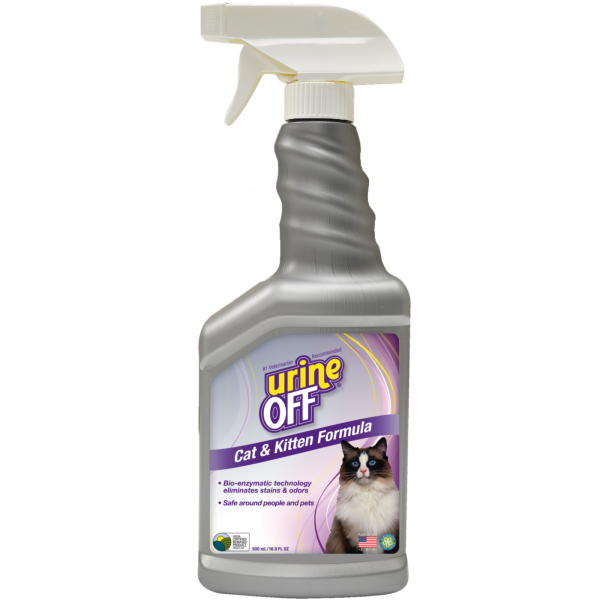 Tropical Clean Urine Off - Спрей для удаления органических пятен и запахов для котят и кошек 500 мл