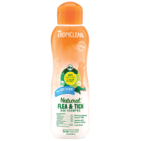 Tropical Clean Flea & Tick «Успокаивающий» - Шампунь от блох и клещей для собак 592 мл