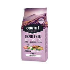 Ownat Cat Sterilised Adult Grain Free Chicken & Turkey - Сухий беззерновий корм для стерилізованих котів з куркою та індичкою 8 кг