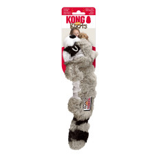 KONG (Конг) Scrunch Knots Raccoon - М'яка іграшка для собак єнот S/M