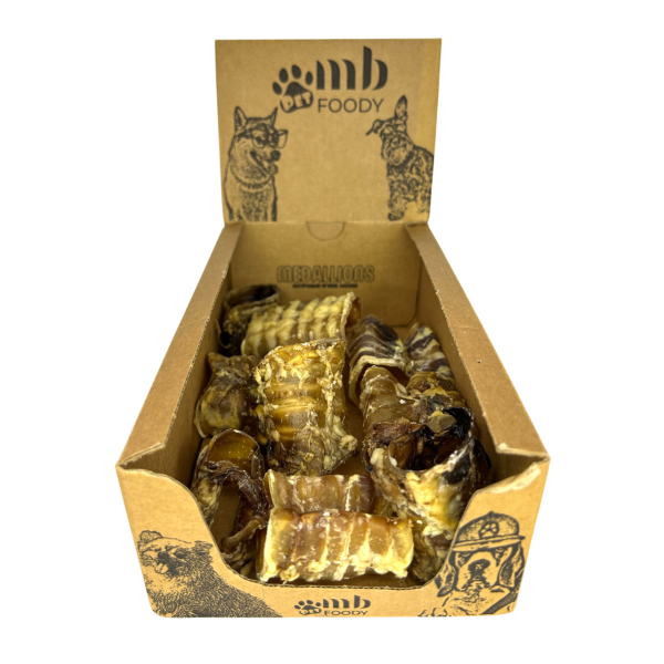 MB FOODY - Лакомство чипсы натуральные из говяжьей трахеи 300 г