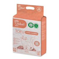 Velvet Paw Tofu (Велвет Пав Тофу) - Наполнитель для длинношерстных кошек с персиковой эссенцией 6 л