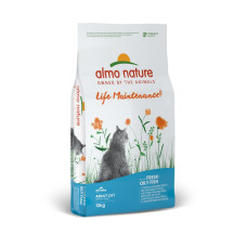 Almo Nature (Алмо Натюр) Holistic Fresh Meat Cat With Fresh Oily Fish - Сухий корм для котів зі свіжою рибою 12 кг