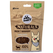 Mr. Bandit (Мр. Бандит) Dog Naturals Stripes Lamb - Ласощі для собак смужки з ягнятиною 80 г