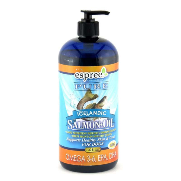 Espree (Эспри) Icelandic Salmon Oil - Масло исландского лосося, выловленного в дикой природе для собак 480 мл