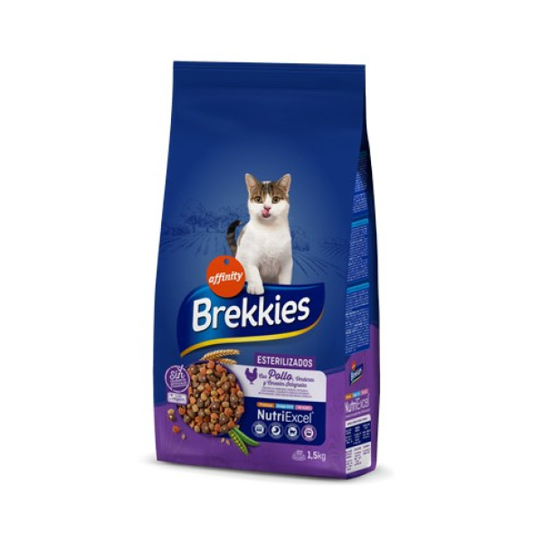 Brekkies (Брекис) Cat Sterilized - Сухой корм для кошек стерилизованных 3 кг