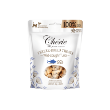 Cherie (Чері) Cat Grain Free Tuna Freeze Dried Treat All Life Stages - Ласощі беззернові для котів будь-якого віку сублімовані з м’ясом тунця 30 г