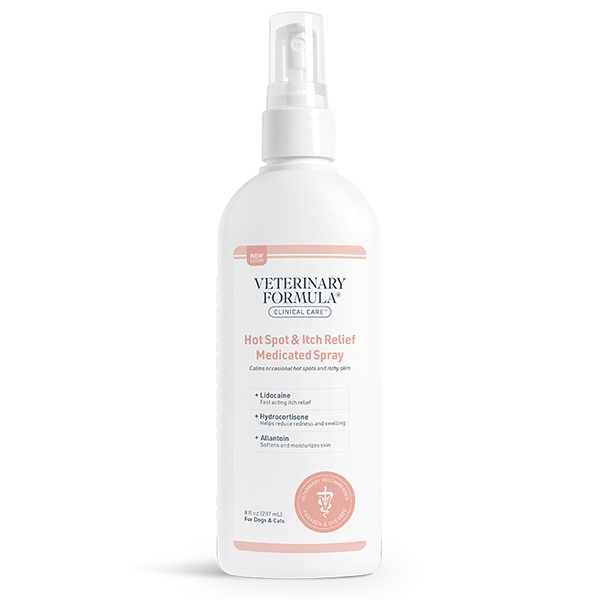 Veterinary Formula (Ветеринари Формула) CC Cat&Dog Spray Hot Spot&Itch Relief Medicated - Спрей для кошек и собак лечебный от зуда и раздражения 237 мл