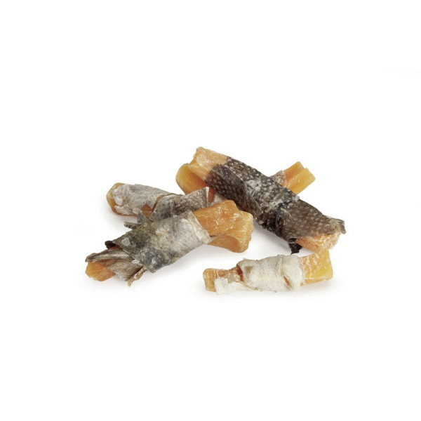 Camon (Камон) Dog Treats Dice With Sweet Potato Cod Skin - Лакомство для собак кусочки батата с кожей трески 80 г