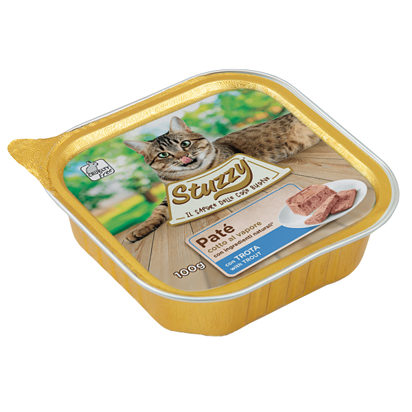 Stuzzy (Штузи) Cat Pate Trout - Влажный корм для кошек с форелью в паштете 0.1 кг
