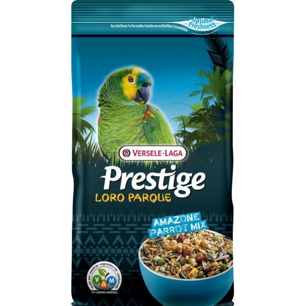 Versele-Laga (Версель-Лага) Prestige Loro Parque Amazone Parrot Mix - Корм для американских средних и крупных попугаев 1 кг