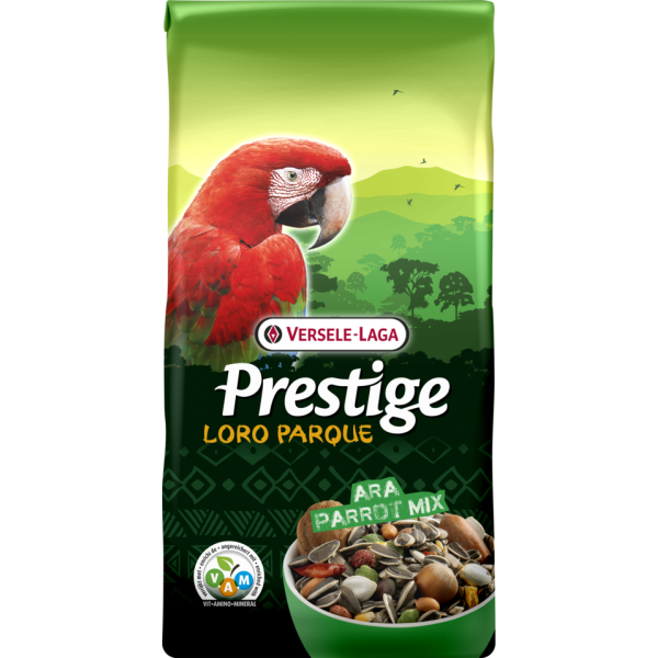 Versele-Laga (Версель-Лага)  Prestige Loro Parque Ara Parrot Mix - Корм для больших попугаев 15 кг