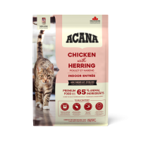 Acana (Акана) Indoor Entrée - Сухий корм для домашніх котів з куркою та оселедцем 4.5 кг