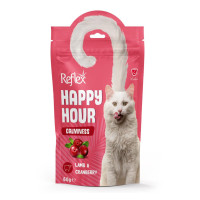Reflex (Рефлекс) Happy Hour Cat Treats Lamb & Cranberry Calming – Лакомства для кошек 60 г