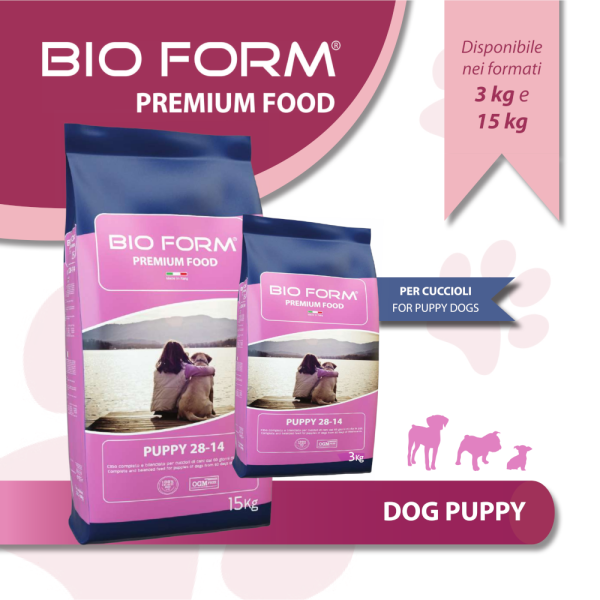Bio Form (Біо Форм) Premium Food Puppy – Сухий корм для цуценят з куркою та індичкою 3 кг