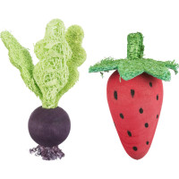 Trixie (Трикси) Wooden Vegetables - Игрушка для грызунов деревянные овощи 6Х9 см