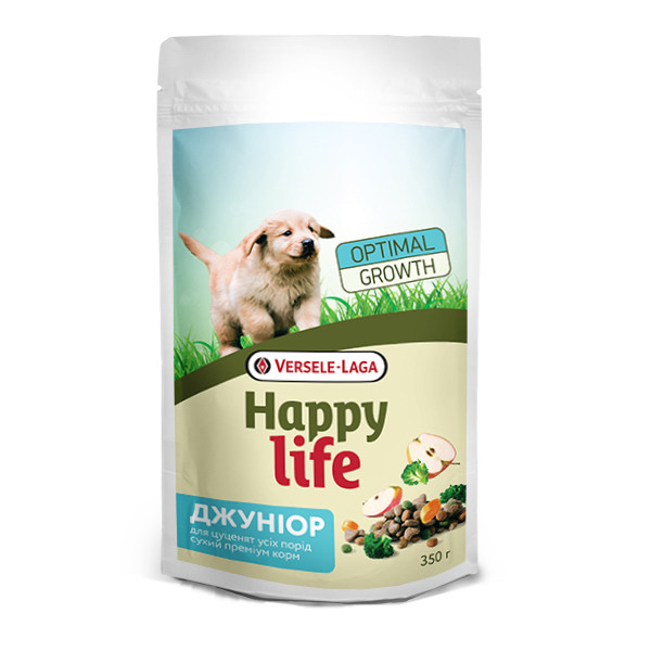 Happy Life (Хеппи Лайф) Junior Chicken - Сухой корм для щенков с курицей 350 г