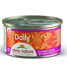 Almo Nature (Альмо Натюр) Daily Cat Tuna & Salmon - Вологий корм для котів з тунцем та лососем 85 г