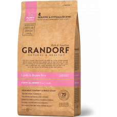 Grandorf (Грандорф) Lamb & Brown Rice Puppy - Сухий гіпоалергенний корм для цуценят з ягнятком 12 кг