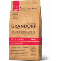 Grandorf (Грандорф) Lamb & Brown Rice Adult Medium - Сухой гипоаллергенный корм для собак средних пород с ягненком 1 кг