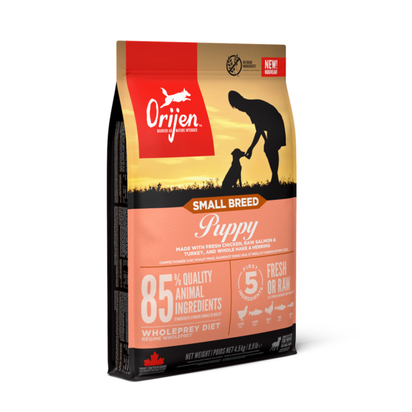Orijen (Ориджен) Puppy Small Breed Dog - Сухой корм для щенков мелких пород с курицей, индейкой и лососем 4.5 кг