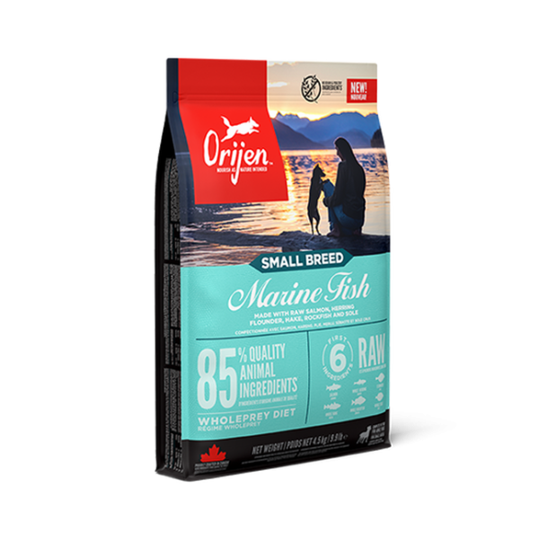 Orijen (Ориджен) Small Breed Marine Fish - Сухой корм для собак мелких пород с лососем и сельдью 4.5 кг