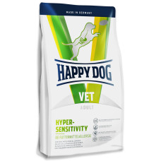 Happy Dog (Хепі Дог) Vet Diet Grain Free Quail & Chestnut Hypersensitive Adult All Breeds - Сухий лікувальний беззерновий корм для дорослих собак усіх порід з харчовою алергією з м’ясом перепілки та каштаном 1 кг