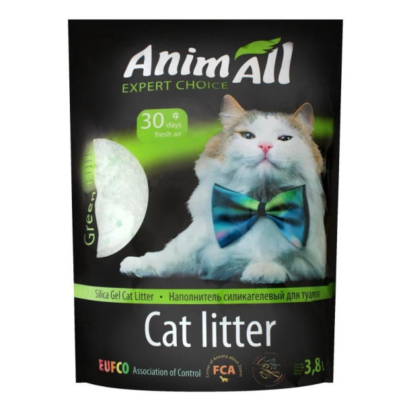 AnimAll (Энимал) Deluxe Зеленый холм - Наполнитель для кошачьих туалетов 3.8 л