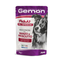 Gemon (Джемон) Dog Wet Adult Beef & Ham - Влажный корм для собак с говядиной и ветчиной 0.1 кг