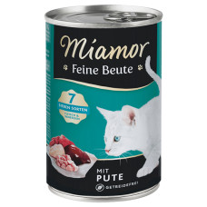 Miamor (Миамор) Cat Feine Beute with Turkey - Влажный корм для кошек беззерновой с индюшкой 400 г