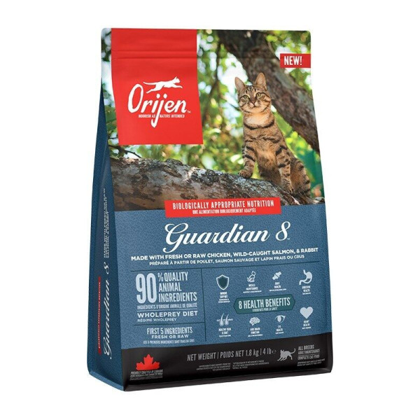 Orijen (Оріджен) Cat Guardian 8 - Сухий корм для котів різного віку 1.8 кг