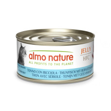 Almo Nature (Альмо Натюр) HFC Cat Jelly Tuna And Japanese Yellowtail - Вологий корм для котів з тунцем та японським жовтохвостом 70 г