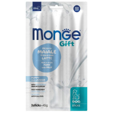 Monge (Монж) Gift Dog Grain Free Fish, Pork & Milk Puppy & Junior All Breeds - Ласощі беззернові для цуценят усіх порід з м’ясом риби, свинини та молоком 45 г