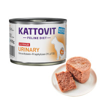 Kattovit (Катовит) Veterinary Urinary Veal - Влажный лечебный корм для кошек с заболеваниями нижних мочевыводящих путей 185 г