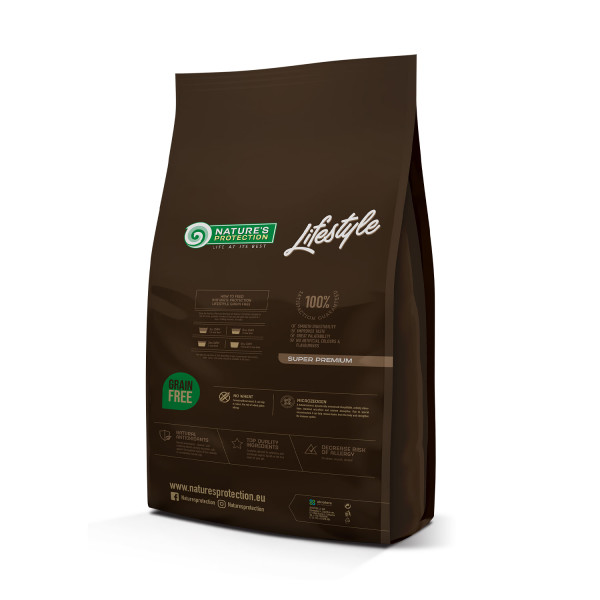 Nature`s Protection (Нэйчер Протекшн) Lifestyle Grain Free Lamb Adult All Breeds - Сухой корм для собак всех пород с ягненком беззерновой 10 кг