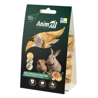 AnimAll (Энимал) Dried Apple For Rodents - Лакомство для грызунов сушеное яблоко 25 г