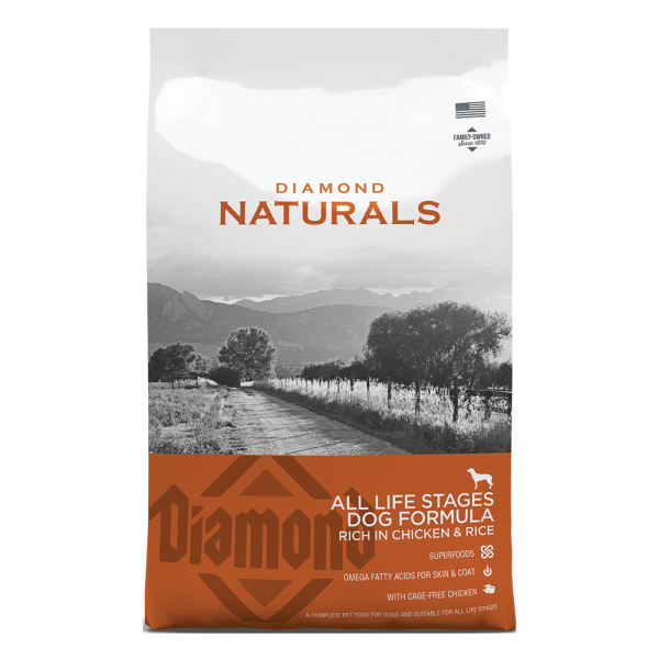 Diamond Naturals (Даймонд Нейчуралс) Dog All Life Stages Chicken & Rice - Сухой корм для собак 2 кг