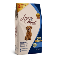 How Meow (Хау Мяу) Dog Lamb & Rice Adult Mini - Сухой корм для взрослых собак мелких пород с мясом ягнёнка и рисом 8 кг