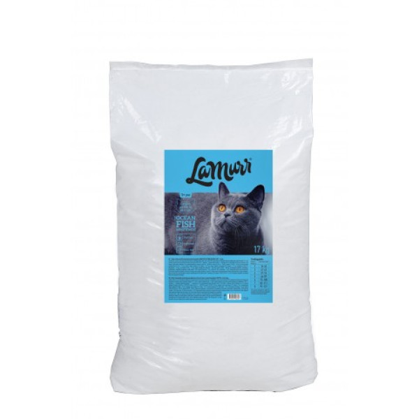 La Murr (Ля Мурр) Cat Ocean Fish - Сухой корм для кошек с океанической рыбой 17 кг