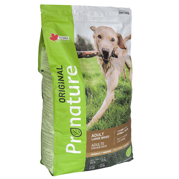 Pronature Original (Пронатюр Оріджинал) Chicken With Oatmeal - Сухий корм для собак з куркою та вівсянкою 15 кг