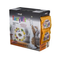 AnimAll (Энимал) TastyVit Cat Chicken - Витаминизированное лакомство для кошек с курицей 600 шт.